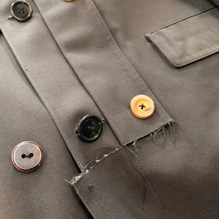 [BUNJANG] Geoffrey B. Small German Army Coat Reworked Jacket / 제프리 비 스몰 독일군 코트 리워크 코트 자켓 HAND BY ITALY