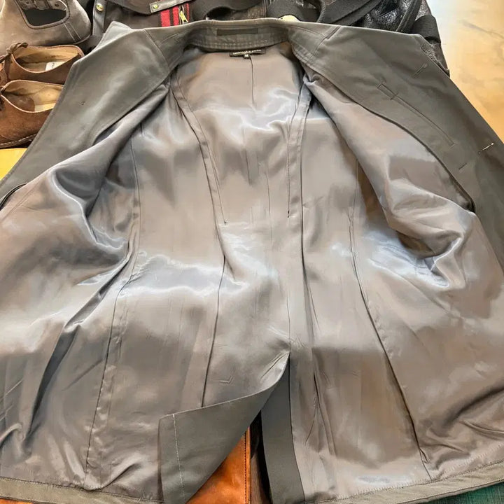 [BUNJANG] Geoffrey B. Small German Army Coat Reworked Jacket / 제프리 비 스몰 독일군 코트 리워크 코트 자켓 HAND BY ITALY