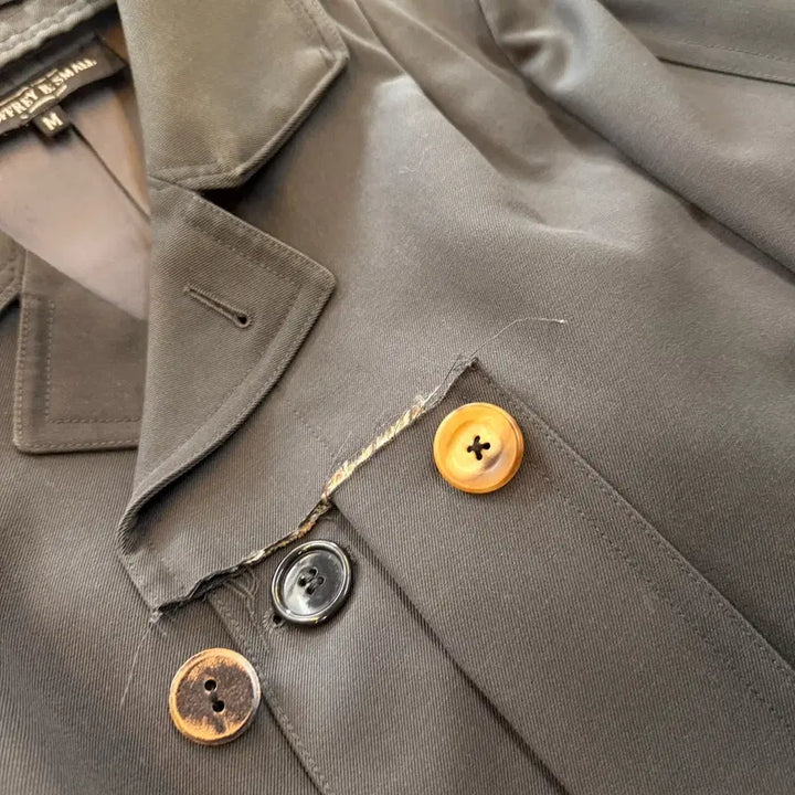 [BUNJANG] Geoffrey B. Small German Army Coat Reworked Jacket / 제프리 비 스몰 독일군 코트 리워크 코트 자켓 HAND BY ITALY