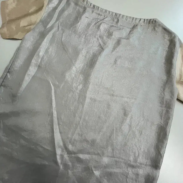 [BUNJANG] MM6 Maison Margiela Metallic Relaxed Blouse / [정품] mm6 메종마르지엘라 메탈릭 릴렉스 블라우스