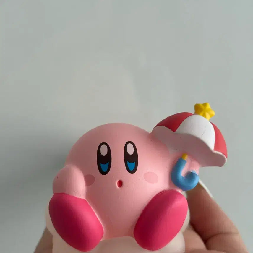 [BUNJANG] Kirby Parasol Umbrella Figure / 별의 커비 파라솔 우산 피규어