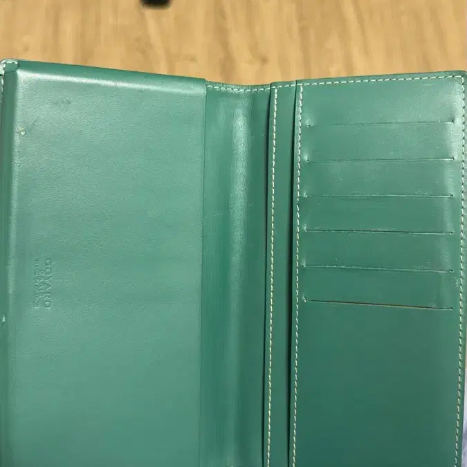 [BUNJANG] Goyard Lambert Special Green Long Wallet / 고야드 램버트 스페셜 그린 장지갑