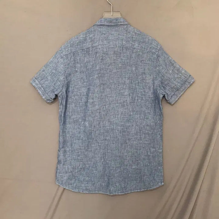 [SOLD OUT] L 헨리코튼 이탈리안 슬림핏 린넨 반팔 셔츠 남방