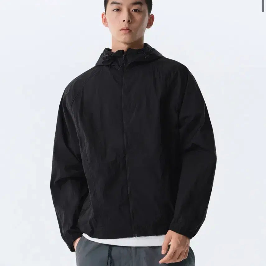 [BUNJANG] Musinsa Standard Windbreaker L Jacket / 무신사스탠다드 바람막이 L