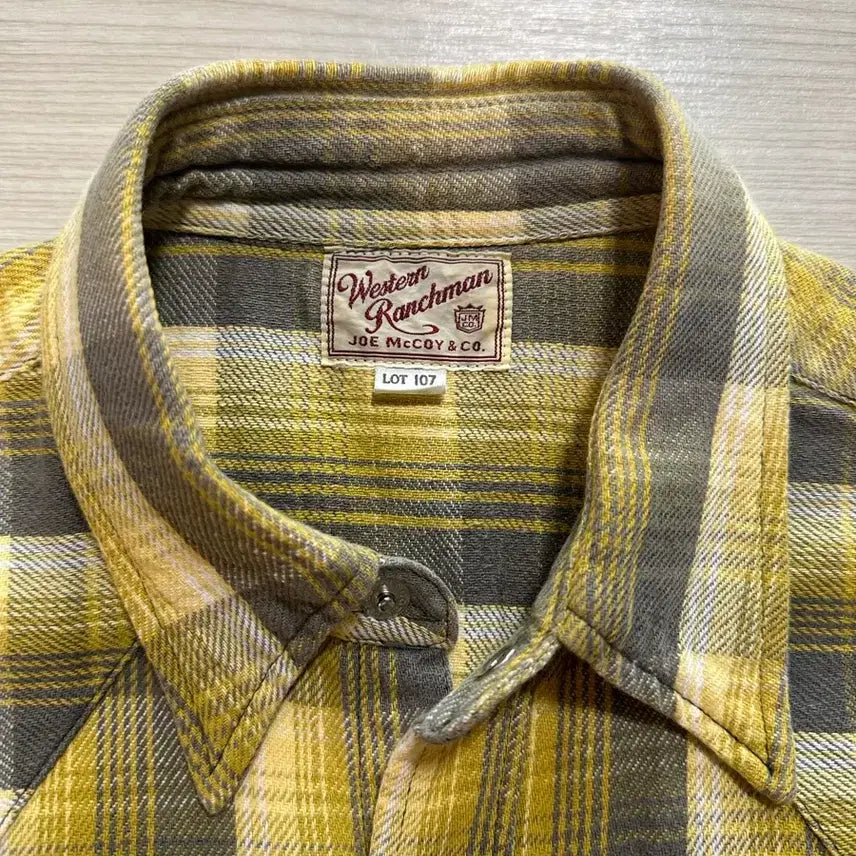 [BUNJANG] Joe McCoy Western Shirt / 조맥코이 리얼맥코이 웨스턴셔츠 15사이즈