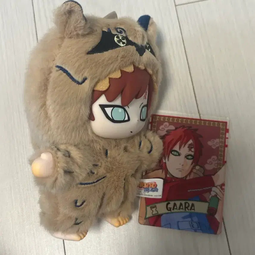 [BUNJANG] Naruto Gaara Plush Doll Bundle Set / 나루토 가아라 나부부 인형 스테이터스 일괄