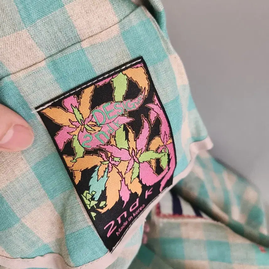 [BUNJANG] ZTCK Check Pattern Linen Jacket / ZTCK 체크패턴 마자켓(66~)