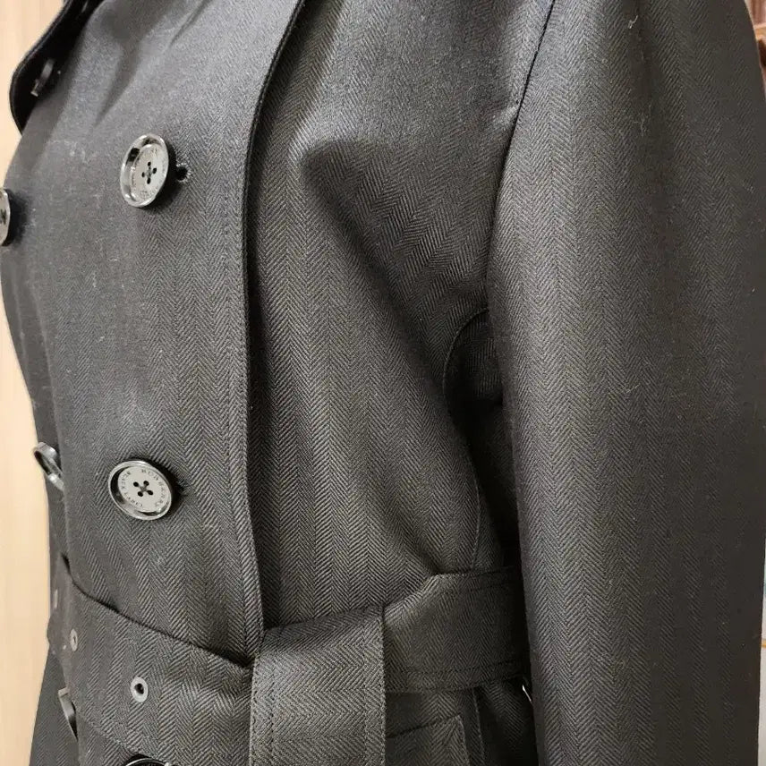 [BUNJANG] Burberry Black Label Double Trench Coat / 버버리 블랙라벨 더블 트렌치 코트