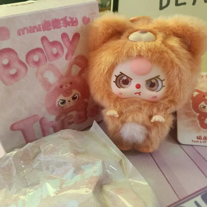 [BUNJANG] Baby3 Mini Hug Fox Plush (50cm) / 베이비쓰리 미니허그 50 사이즈 정품 인형