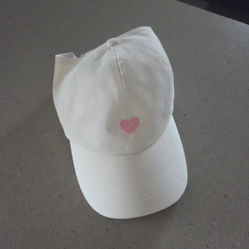 [BUNJANG] Ivory Colorblock Baseball Cap / 아이보리 캡모자