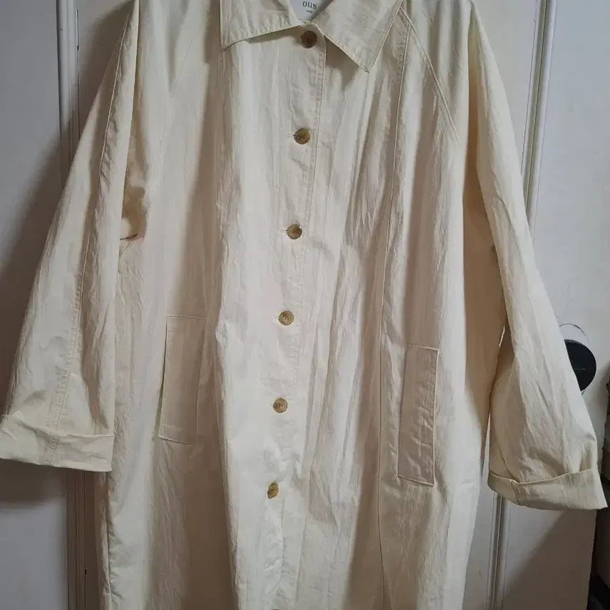 [BUNJANG] Ous Seoul Oversized Trench Coat Jacket / 야상쟈켓 봄트렌치코트 바바리 쟈켓 봄가을 ous seoul