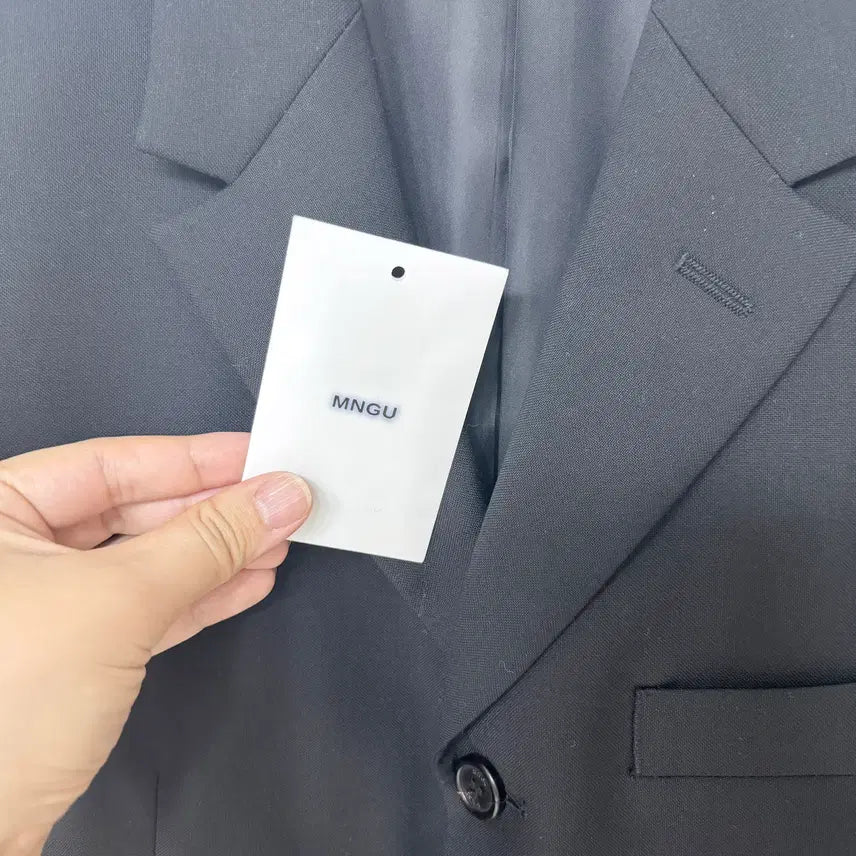 [BUNJANG] MNGU Standard 3-Button Jacket - Black / [L] MNGU 스탠다드 3버튼 자켓 블랙