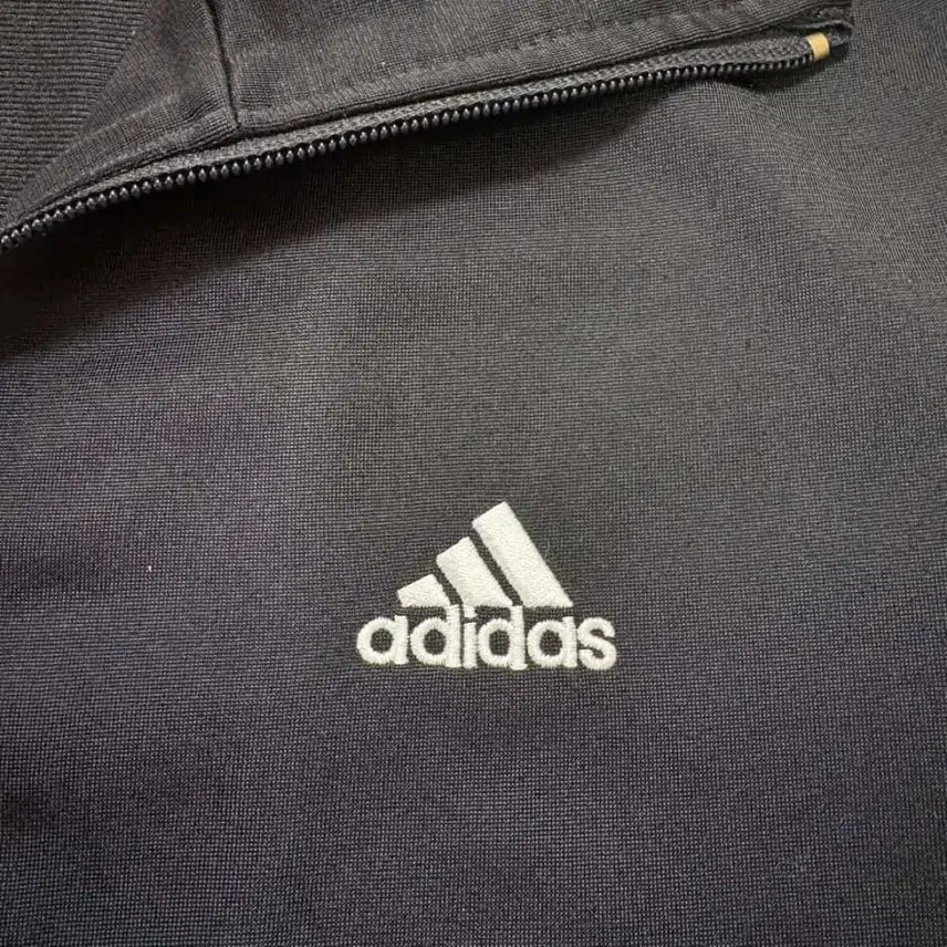 [BUNJANG] Adidas Essential Logo Deep Black Track Top Jersey / 아디다스 트랙탑 져지