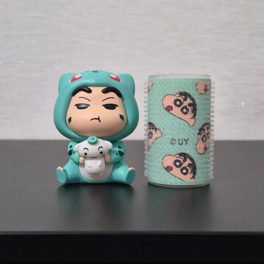 [BUNJANG] Crayon Shin-chan Figure - Strange Seedling Version / 6.8cm 짱구 피규어 이상해씨 짱구와 흰둥이