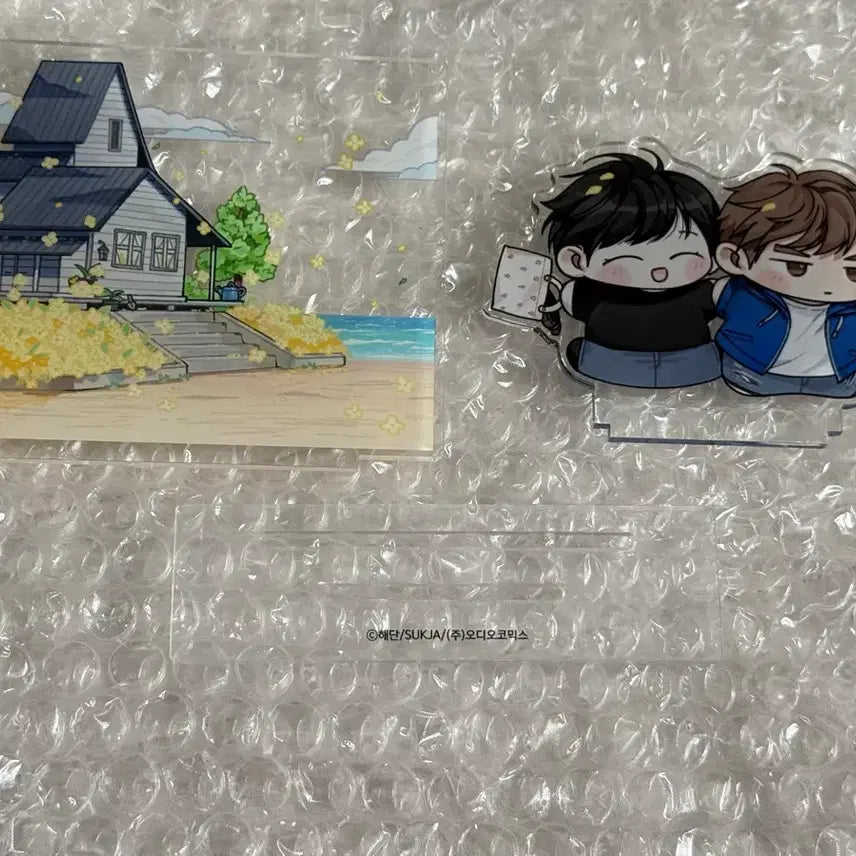 [BUNJANG] Yusil Audio Comics Acrylic Stand / 유실 아코상회 오디오코믹스 특전 아크릴