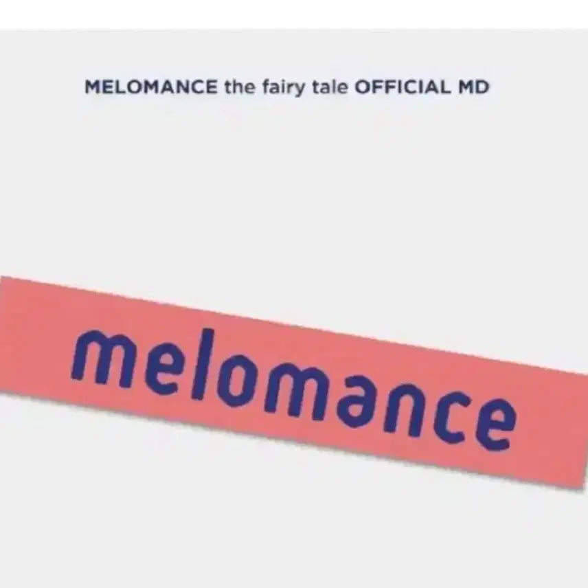 [BUNJANG] MeloMance Official Slogan (Sealed) / 멜로망스 공식 슬로건 [미개봉]