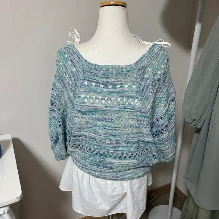 [BUNJANG] Bolero Cardigan / 소라 짜임 볼레로 가디건