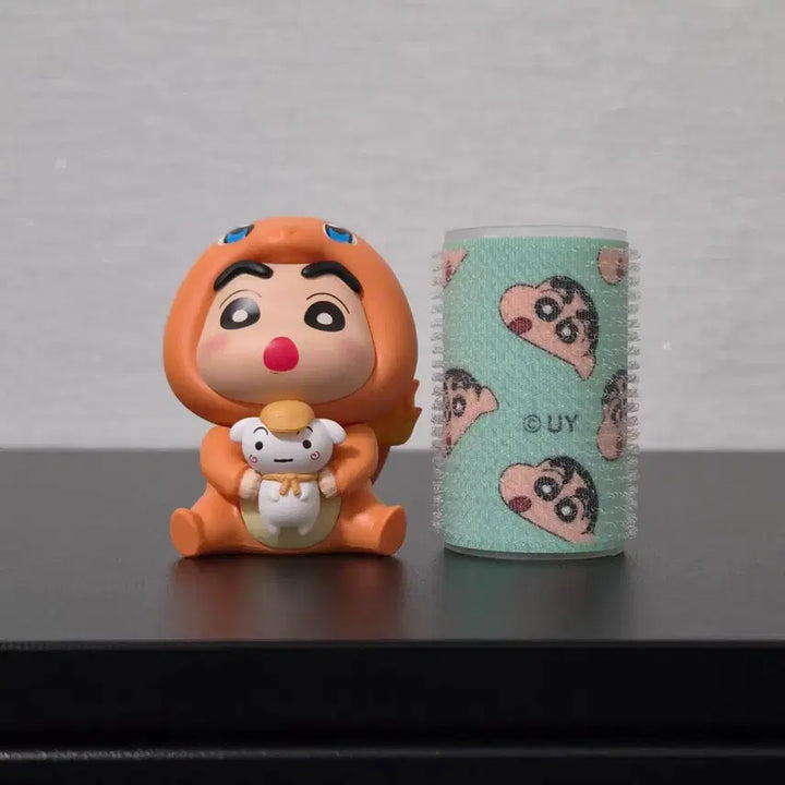 [BUNJANG] Crayon Shin-chan Pyra Figure / 6.8cm 짱구 피규어 파이리 짱구와 흰둥이