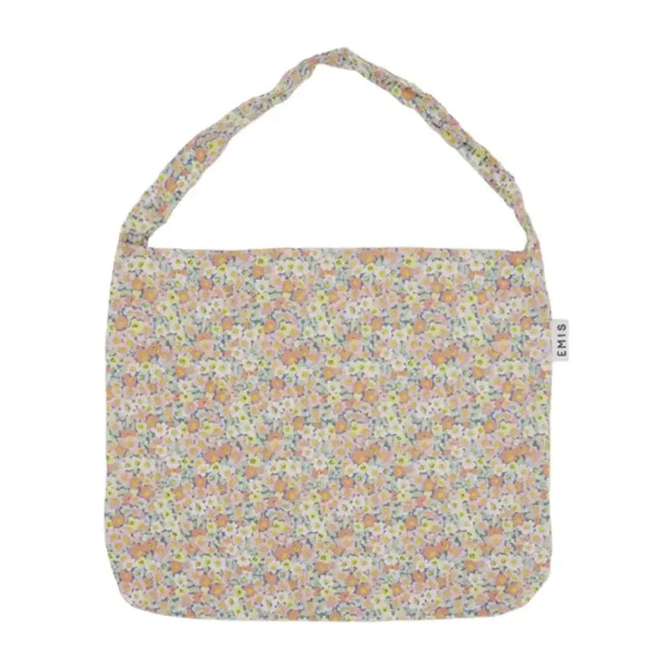 [SOLD OUT] 이미스 파스텔플라워 코듀로이 에코백