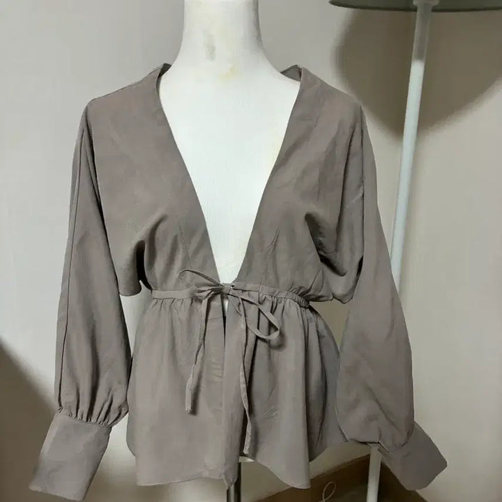 [BUNJANG] Beige Brown Shirt / 베이지브라운 셔츠