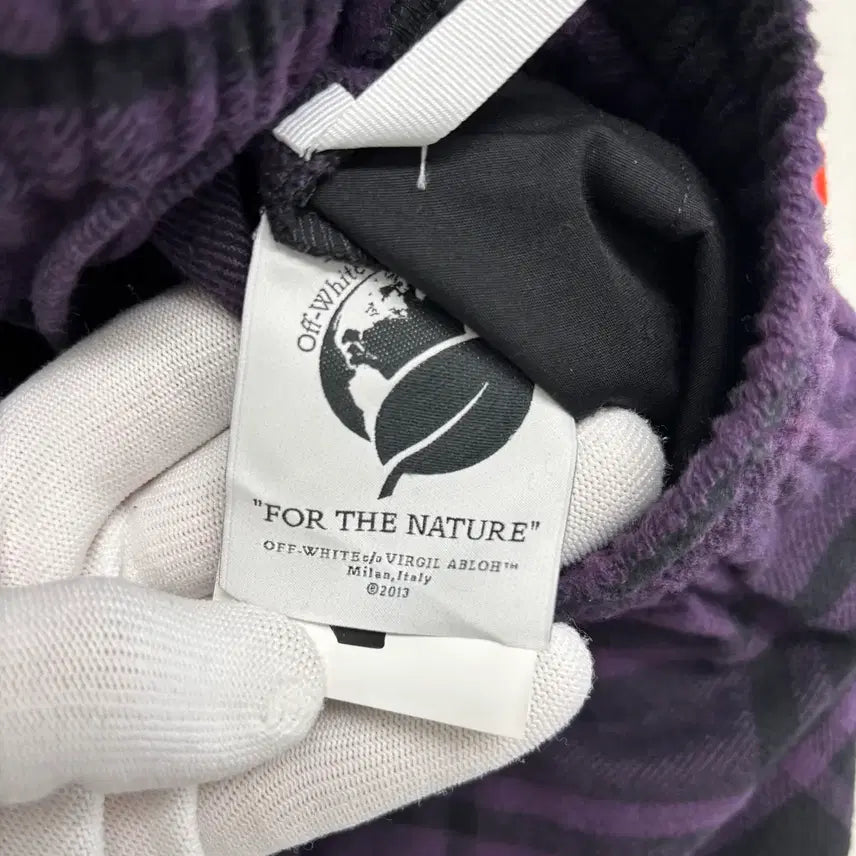 [BUNJANG] Off-White Arrow Shorts Purple / [S]오프화이트 에로우 반바지