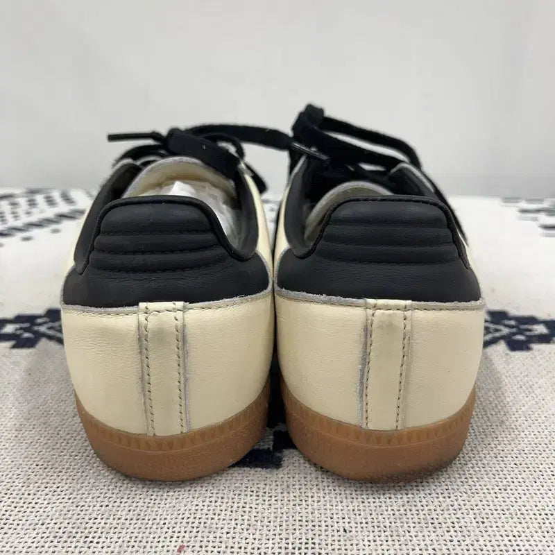 [BUNJANG] Adidas Samba OG Beige Black Sneakers / 아디다스 삼바 OG 베이지 블랙 스니커즈 240 E02884