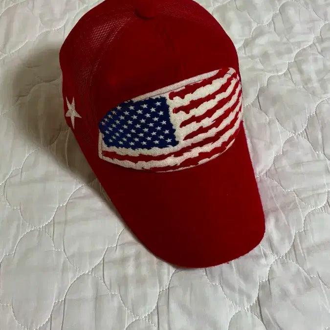 [SOLD OUT] 웨스켄 스타 스팽글 성조기 볼캡 OS