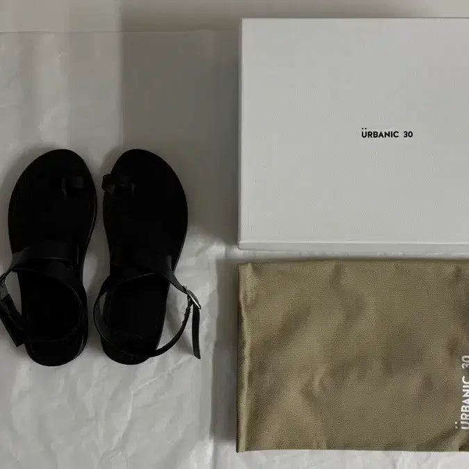 [BUNJANG] Urbanic 30 Toe Ring Sandals / Size 230 / 얼바닉30 토링 샌들 블랙