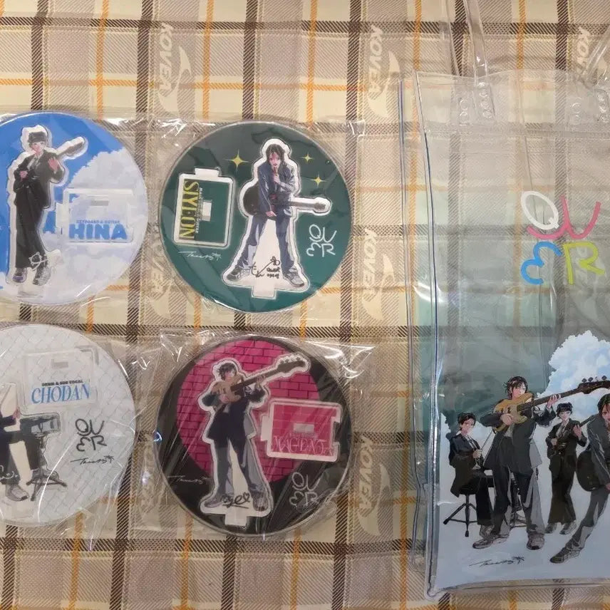 [SOLD OUT] QWER 한정판 와인 코스터, 칠링백