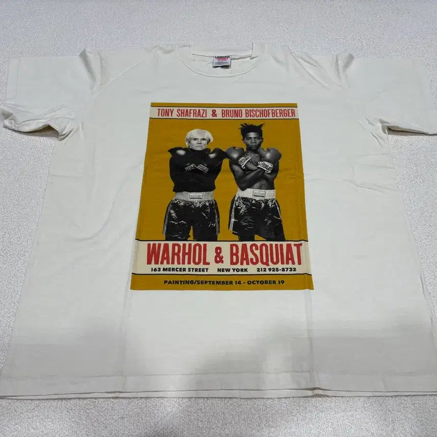 [BUNJANG] XL Sober x Basquiat T-shirt / [XL] sober 소버 굿즈 워홀x바스키아