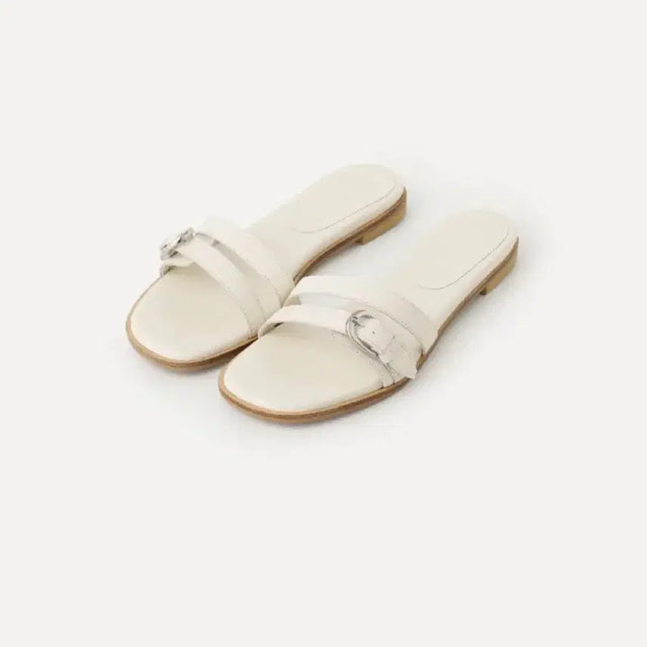 [BUNJANG] Hows Twin Belt Mule Sandals Slippers / 호와스 twin belt mule 샌들 슬리퍼 245