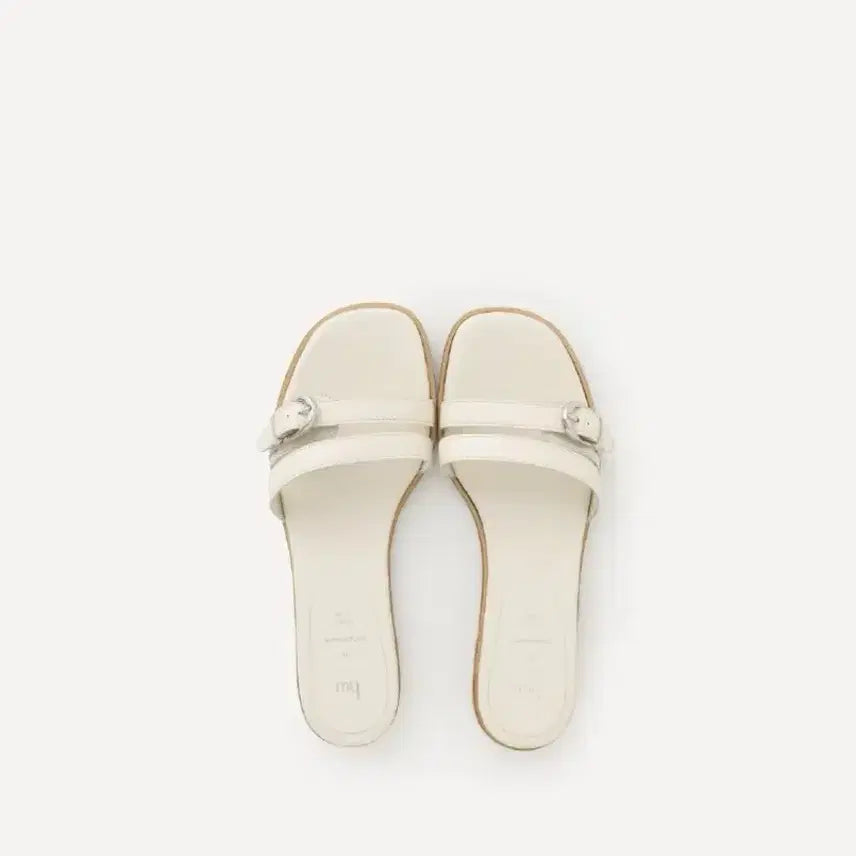 [BUNJANG] Hows Twin Belt Mule Sandals Slippers / 호와스 twin belt mule 샌들 슬리퍼 245