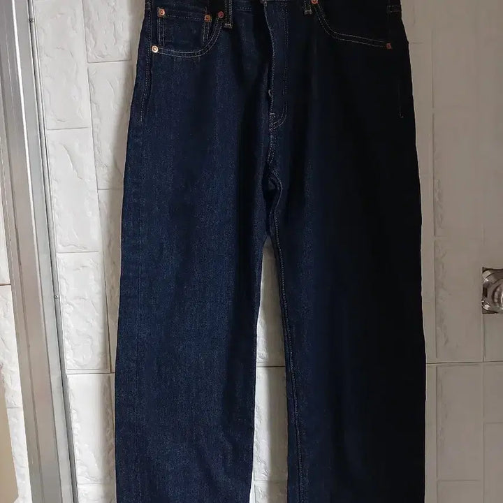 [SOLD OUT] 리바이스 555 데님 와이드 청바지