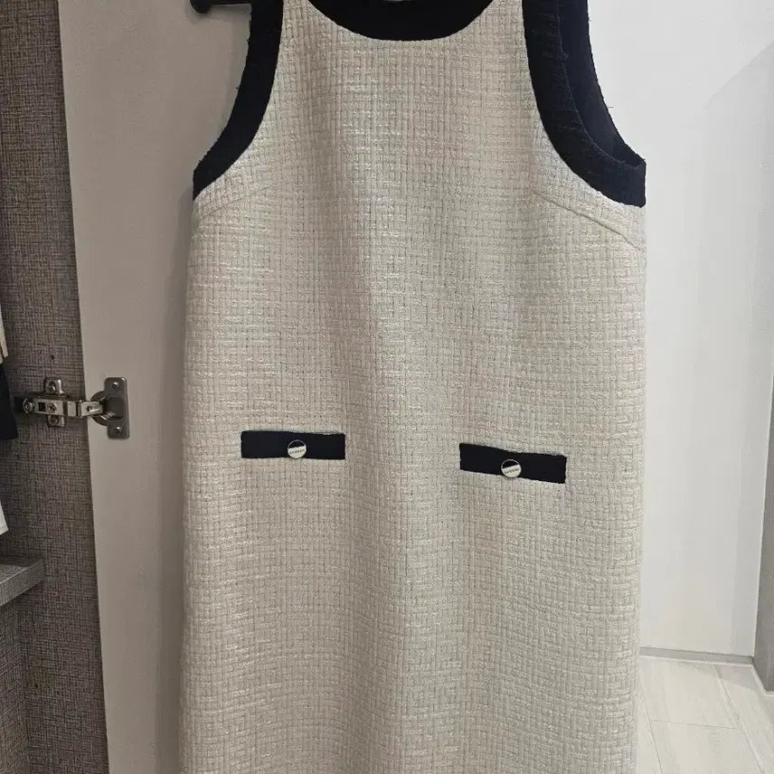 [BUNJANG] Sandro Tweed Mini Dress / 산드로 트위드 미니 원피스