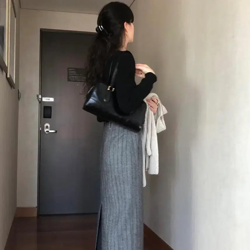 [BUNJANG] Lo61 Timeless Bowler Bag - Black / Lo61 보울러백 (timeless bowler bag black)
