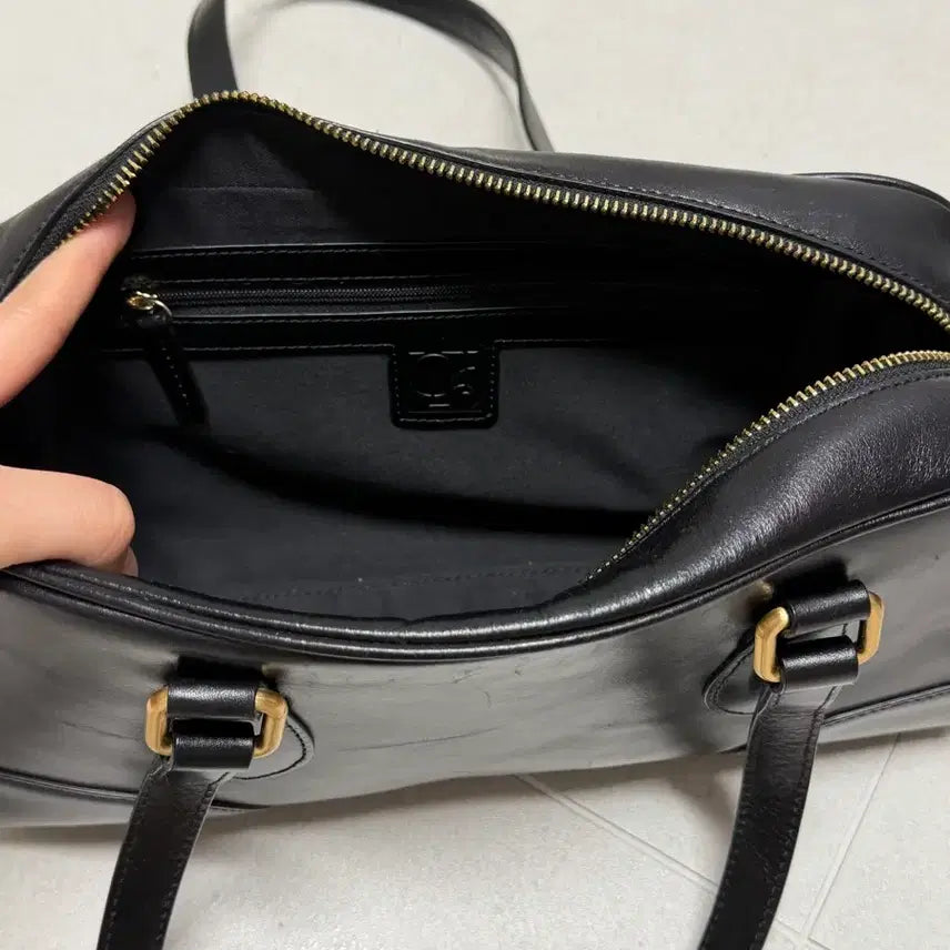 [BUNJANG] Lo61 Timeless Bowler Bag - Black / Lo61 보울러백 (timeless bowler bag black)