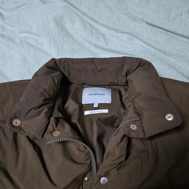 [BUNJANG] Brown Yard Puffer Down Mocha 4 (100) Goose Down Padded Parka / 브라운야드 푸퍼 다운 모카 4(100) / 구스다운 패딩 파카