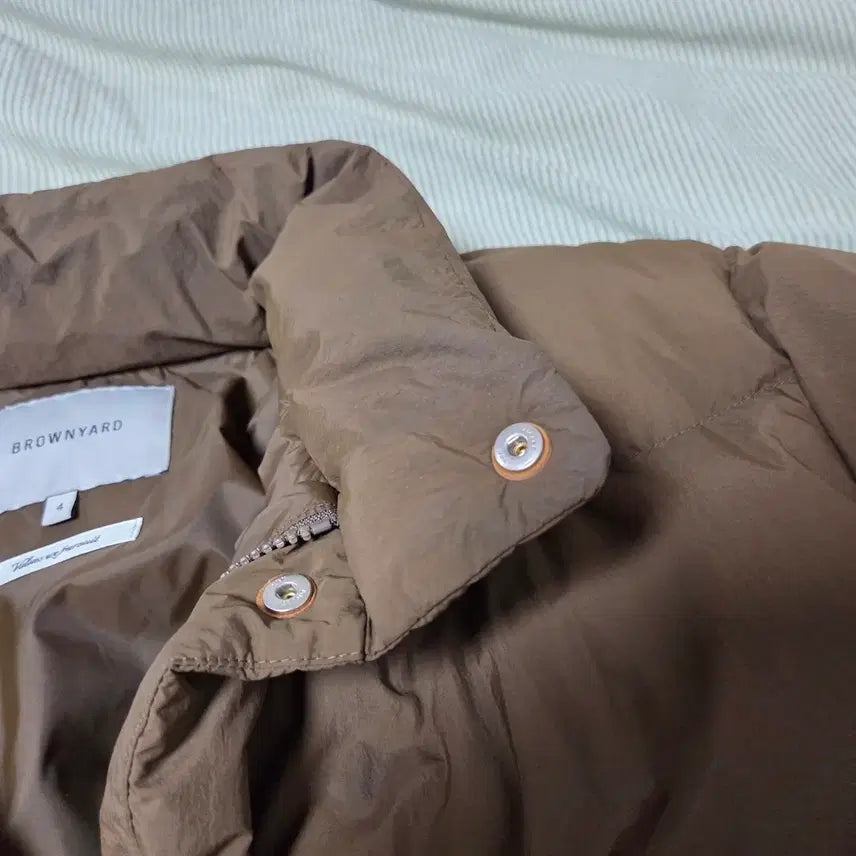 [BUNJANG] Brown Yard Puffer Down Mocha 4 (100) Goose Down Padded Parka / 브라운야드 푸퍼 다운 모카 4(100) / 구스다운 패딩 파카
