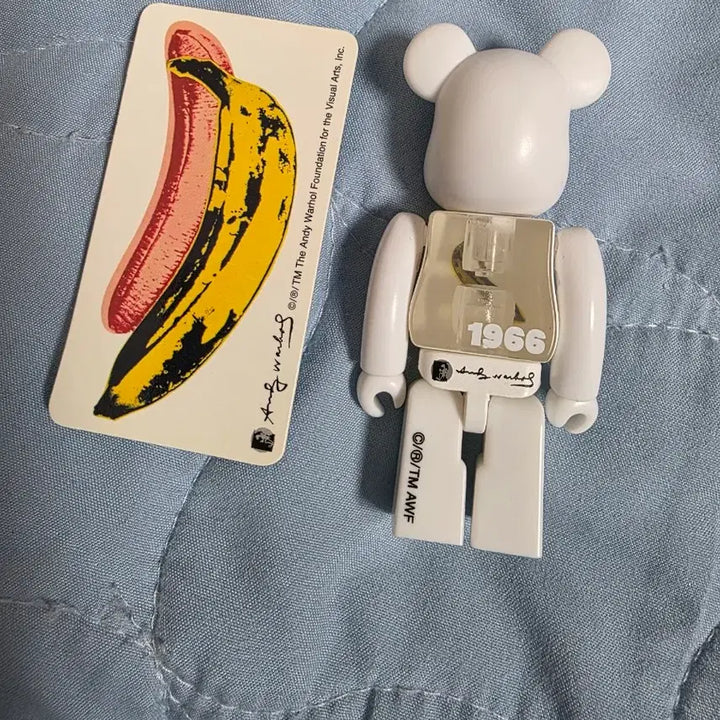 [BUNJANG] Bearbrick Andy Warhol Banana 100% / 베어브릭 앤디워홀 바나나 100%