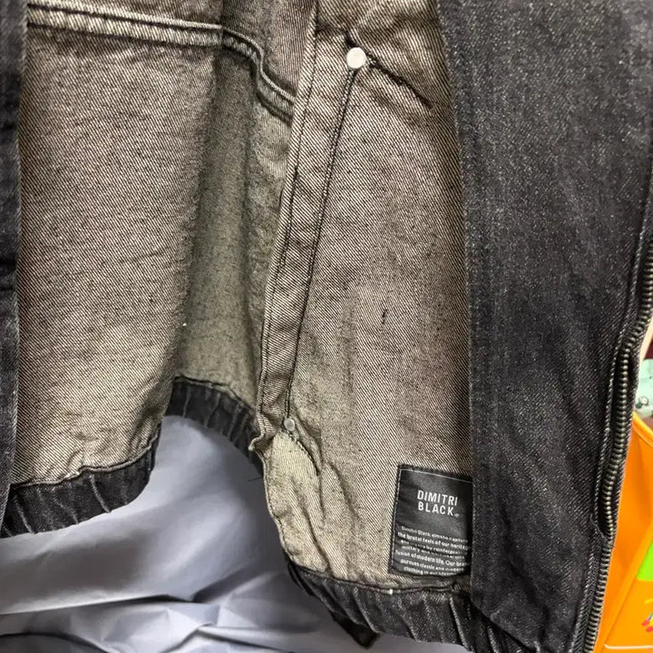 [BUNJANG] Dimitri Black Denim Trucker Jacket / 디미트리블랙 데님트러커 자켓 흑청 100