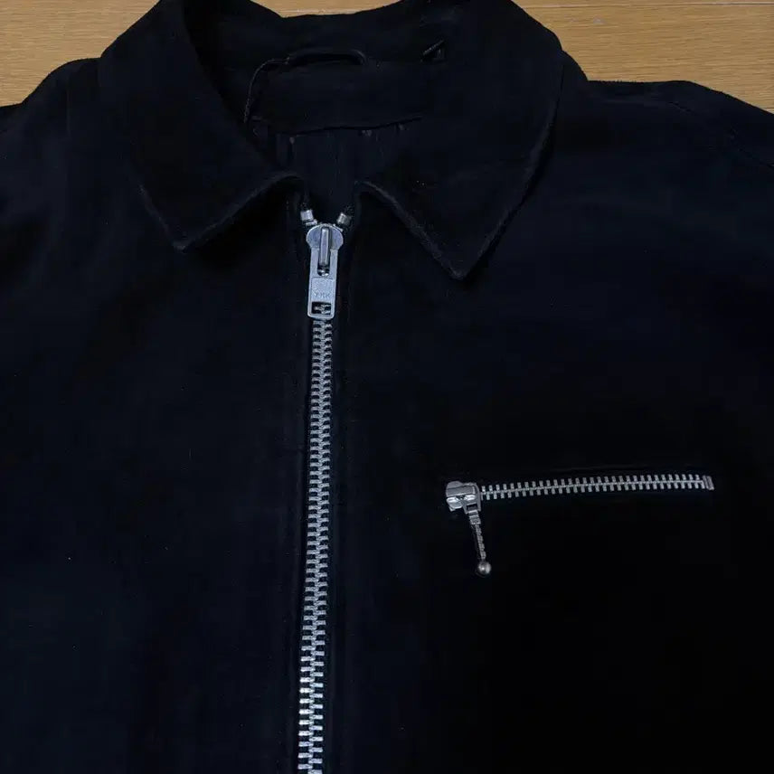 [BUNJANG] Stussy 8 Ball Suede Jacket / 스투시 8볼 스웨이드 빙 자켓
