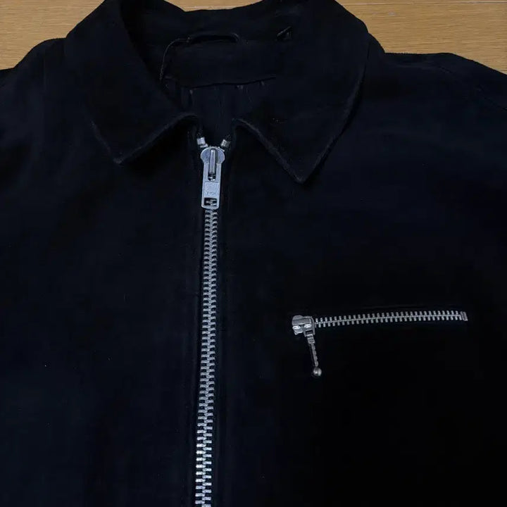 [BUNJANG] Stussy 8 Ball Suede Jacket / 스투시 8볼 스웨이드 빙 자켓