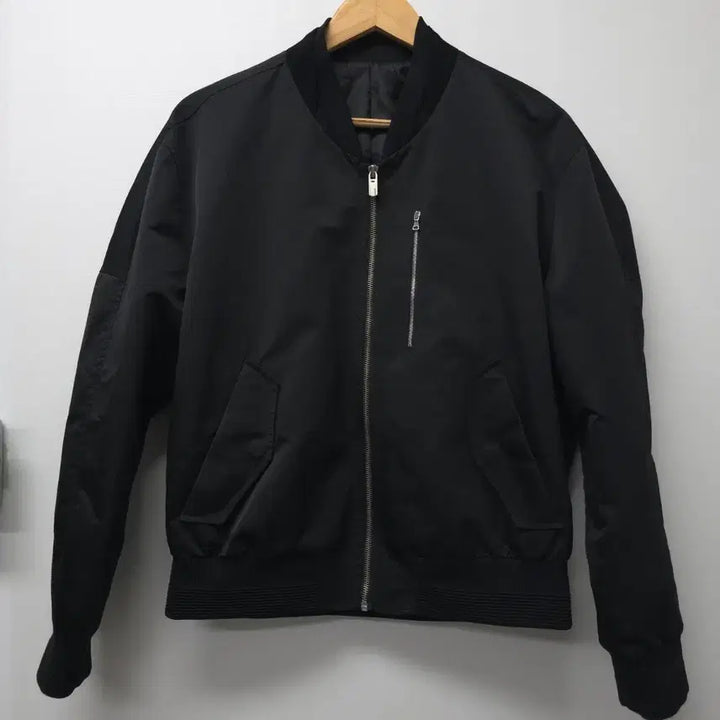 [BUNJANG] System Homme Black Bomber Jacket / system 시스템 옴므 블랙 봄버 자켓 95