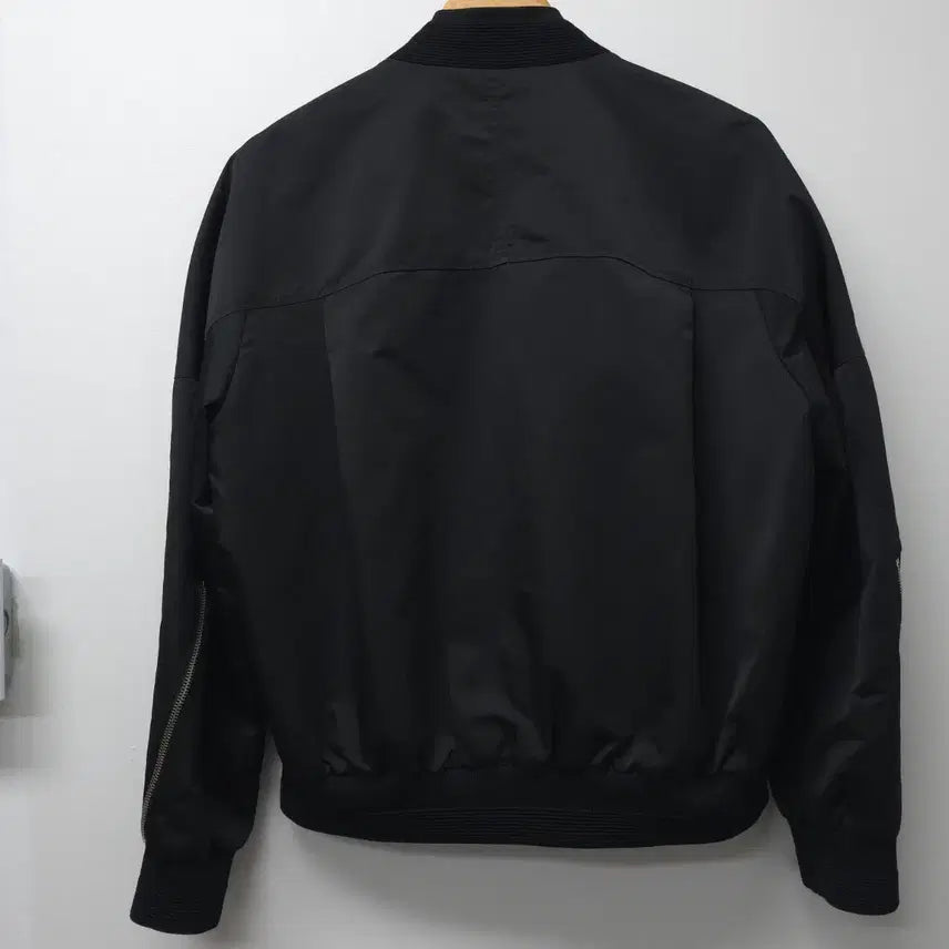 [BUNJANG] System Homme Black Bomber Jacket / system 시스템 옴므 블랙 봄버 자켓 95