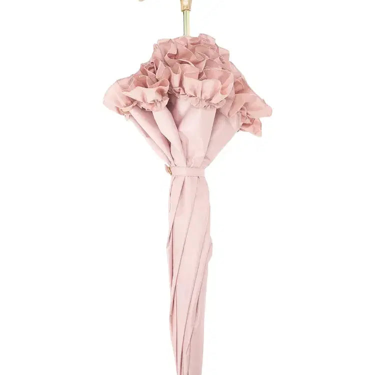 [SOLD OUT] 노에미 NOEMIE 프릴 장식 2단 접이식 양산