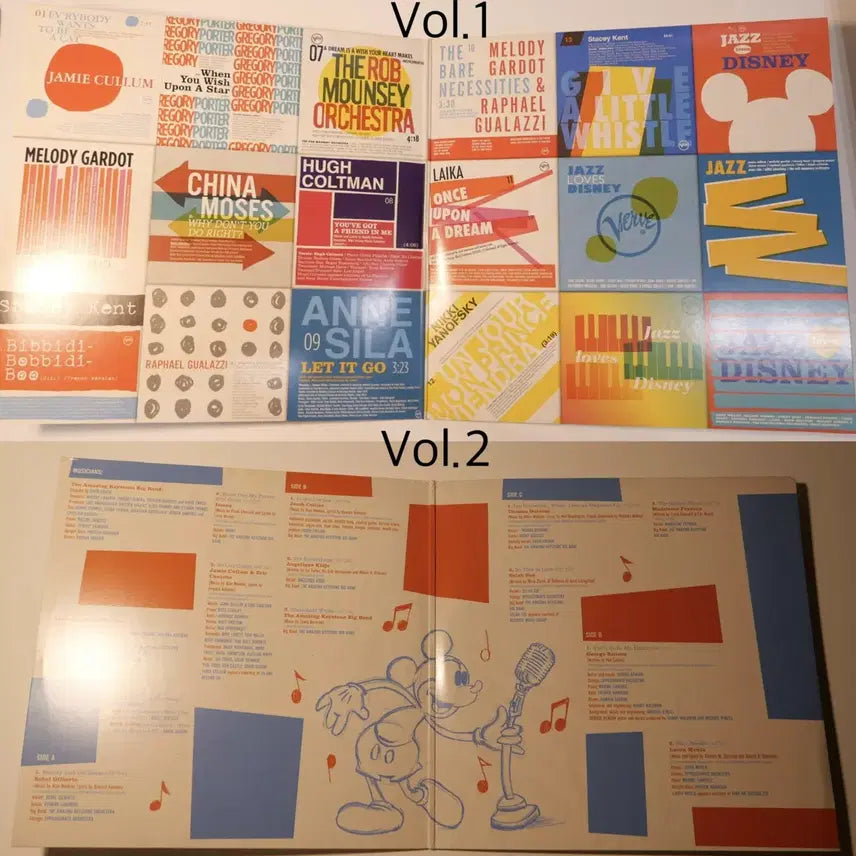 [BUNJANG] [LP] Jazz Loves Disney Vol. 1 &amp; 2 일괄 / [LP] Jazz Loves Disney Vol. 1 &amp; 2 일괄