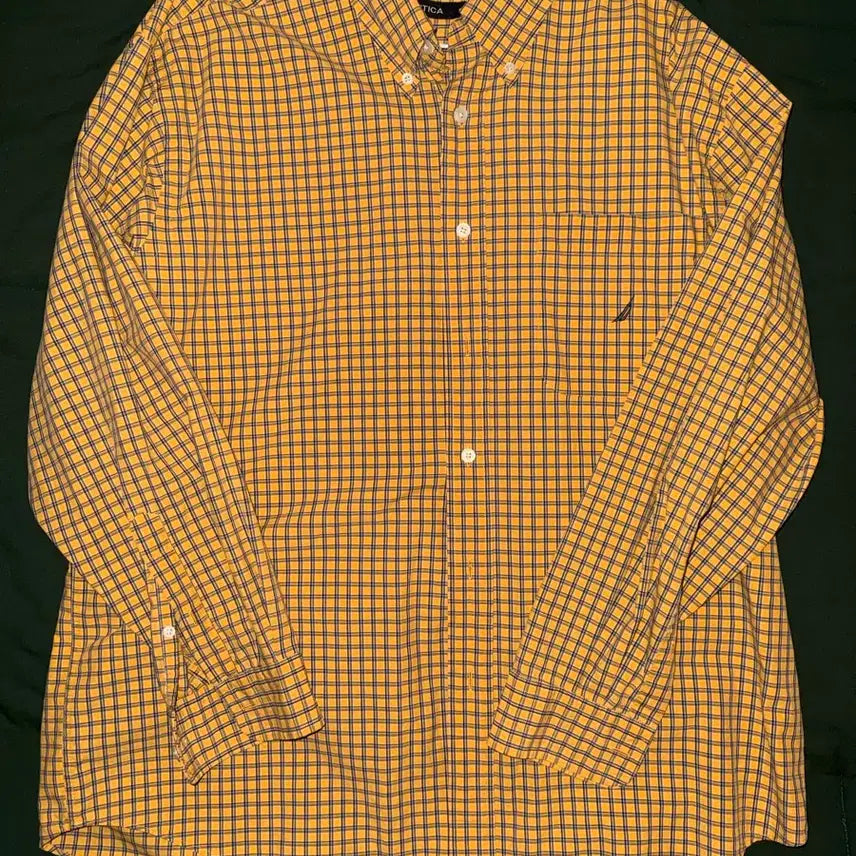 [BUNJANG] Nautica Checkered Shirt L / 노티카 체크 셔츠 L