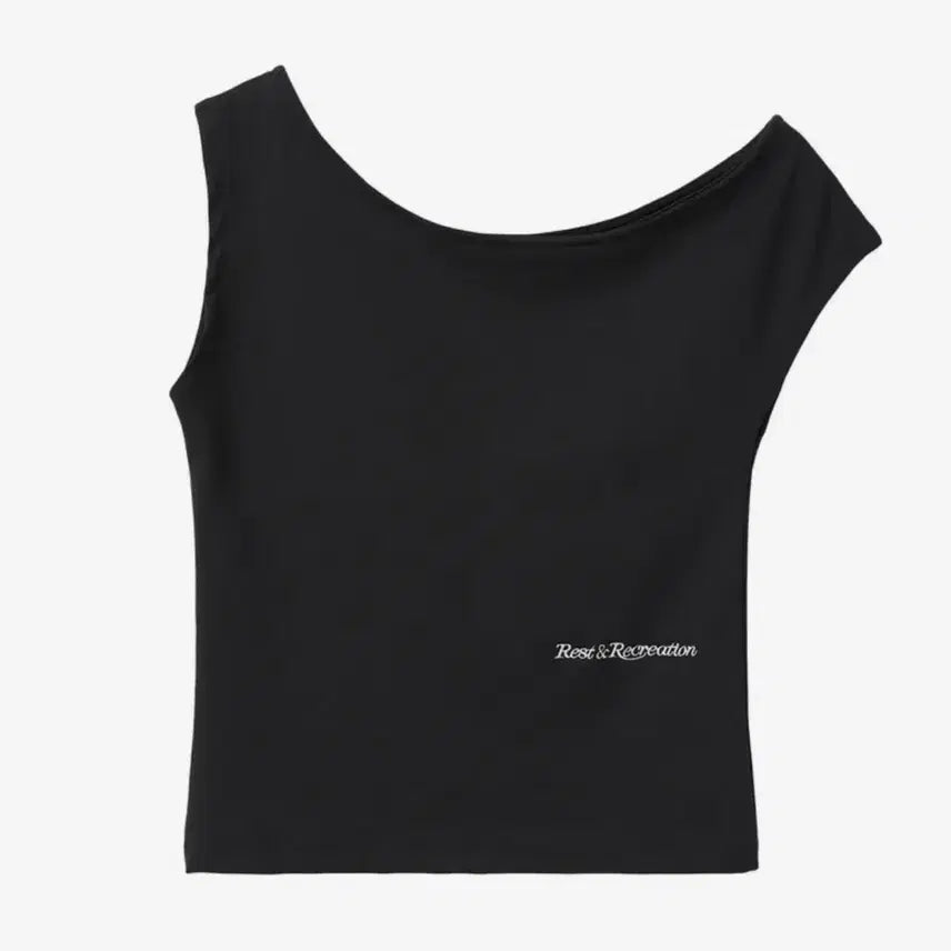 [BUNJANG] Rest &amp; Recreation Crop Top / 레스트앤레크레이션 나시 탑