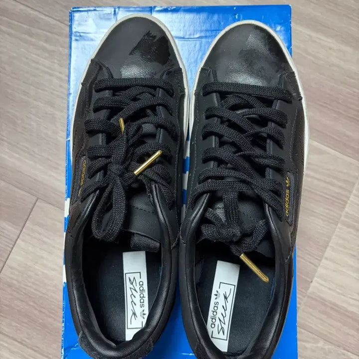 [BUNJANG] Adidas Sleek Black Sneakers / 아디다스 슬릭 블랙 스니커즈