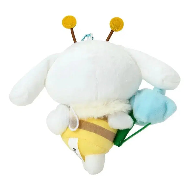 [BUNJANG] Sanrio Floral Bee Mascot Keyring / 신상 산리오)꽃을 좋아하는 벌 시리즈 마스코트 키링 키홀더